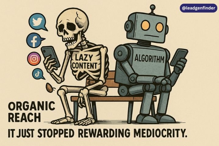 organic social media reach is not dead.